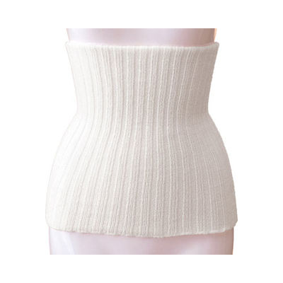 神戸生絲 毛混リブ腹巻き L~LL 1005 ホワイト 4971751440079 1枚（直送品）