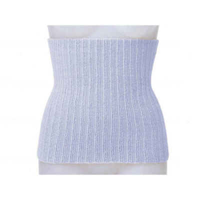 神戸生絲 遠赤毛混リブ腹巻き L~LL 1038 サックス 4971751442318 1枚（直送品）