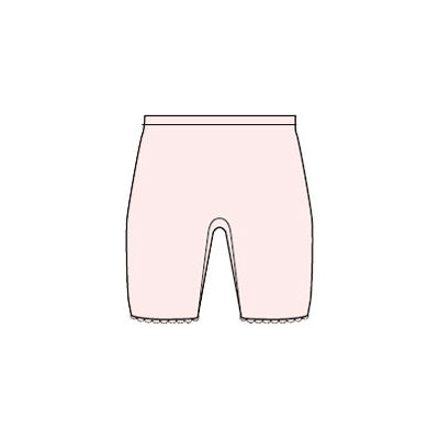 神戸生絲 国産純綿婦人用3分パンティ PC-713 ホワイト M 4971751451907 1枚（直送品）