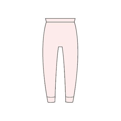 神戸生絲 国産純綿婦人用スラックス下 PC-719 ピーチ M 4971751451990 1枚（直送品）