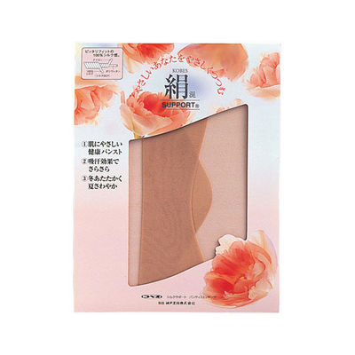 神戸生絲 シルクサポートパンティストッキング 31 キサス M 4971751500384 1ケース(5足入)（直送品）