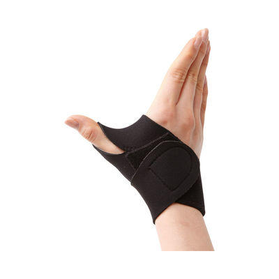セルヴァン くるっと巻くだけ手首固定サポーター 1枚 ブラック 4985697220374（直送品）