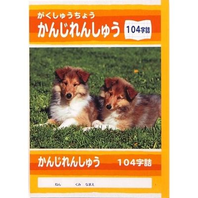 サンフレイムジャパン B5学習帳 かんじれんしゅう 104字 500-2427 1セット(10冊)（直送品）
