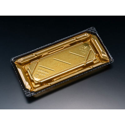 バイオPET 美枠寿司 1-4B 箔おし金　800枚(50×16) FAPR061　リスパック（直送品）