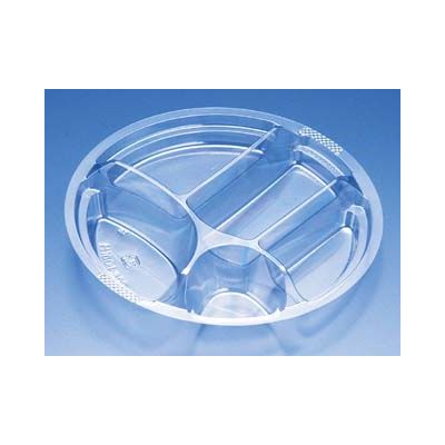 クリーンボールM160中皿5S(OPS)　1800枚(100×18) PAPS074　リスパック（直送品）