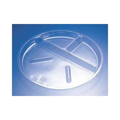 クリーンボールM大中皿3S-2　600枚(50×12) PAPS181　リスパック（直送品）