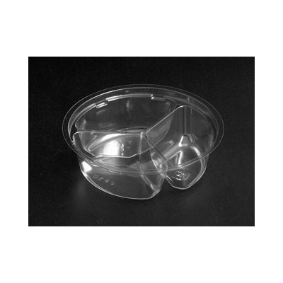 アンミツカップG240IS 三仕切新　2500枚(100×25) PDAC056　リスパック（直送品）