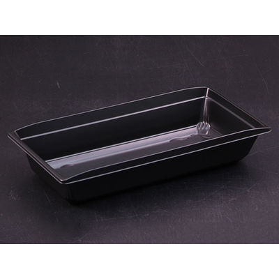 饗庵3 中皿1 黒　900枚(50×18) RHHL321　リスパック（直送品）