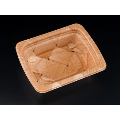 RHF ラトフ 16-13B深 やわらぎ茶　600枚(50×12) RHPR335　リスパック（直送品）