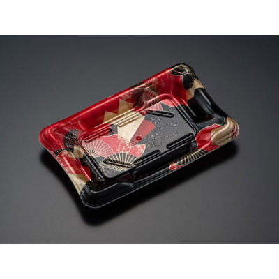 しきさい 1-2B 箔おうぎ赤　2000枚(50×40) RSAH062　リスパック（直送品）