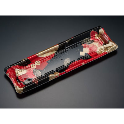 しきさい 1-7B 箔おうぎ赤　1000枚(50×20) RSAH262　リスパック（直送品）