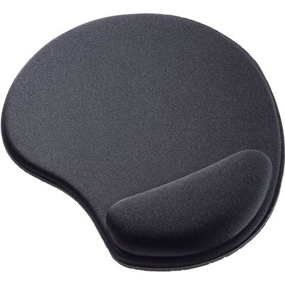 サンワサプライ 低反発リストレスト付きマウスパッド（抗菌） MPD-MU4BK 1個（直送品）