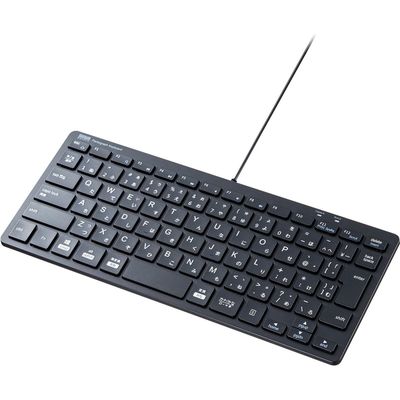 サンワサプライ 有線キーボード　パンタグラフ　コンパクト　ブラック SKB-SL36BK 1個（直送品）