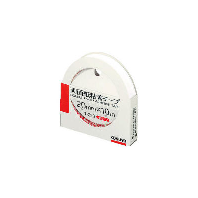 業務用両面テープ100巻 20㎜×10m たのめーる】3M スコッチ 建築内装用超薄手 強力両面テープ 20mm×10m