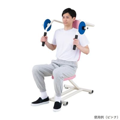 アズワン ダンベルショルダー ライトブルー DS-PB 1台 9-1299-02（直送品）