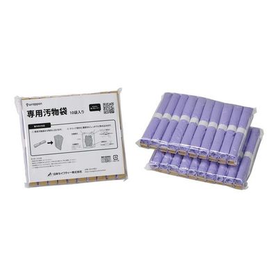 日本セイフティー ラップポン PFー1(手動ラップ式簡易トイレ) 専用汚物袋 30個入 WPF10030JH 1箱(30個)（直送品）