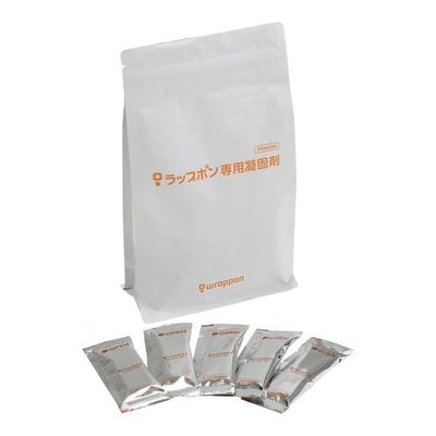 日本セイフティー ラップポン PFー1(手動ラップ式簡易トイレ) 専用凝固剤 30個入 WPCP0030JH 1箱(30個)（直送品）