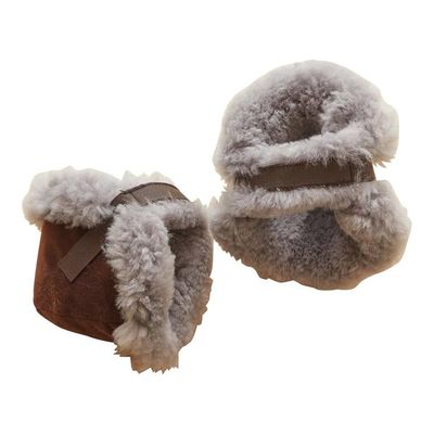 かいてきーな ムートン かかとパット 2個入 KP-1 1セット(2個) 66-0015-23（直送品）