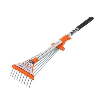 アークランズ W伸縮式 ガーデンレーキ 小 714149 1本 62-9950-54（直送品）