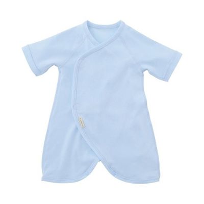 犬印本舗 コンビ肌着 サックス 50~60cm B146003 1枚 63-5627-72（直送品）