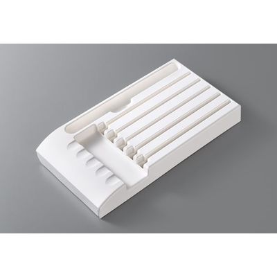 オークス 包丁トレー ホワイト K16 1台 67-5199-60（直送品）
