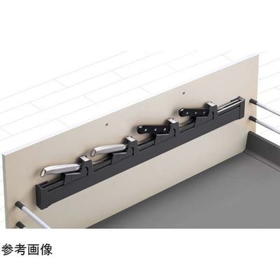 オークス 引出し用包丁差しキッズロック ダークグレー 幅73×奥行2.6×高さ9.8cm GS730DG 1台 67-5199-55（直送品）