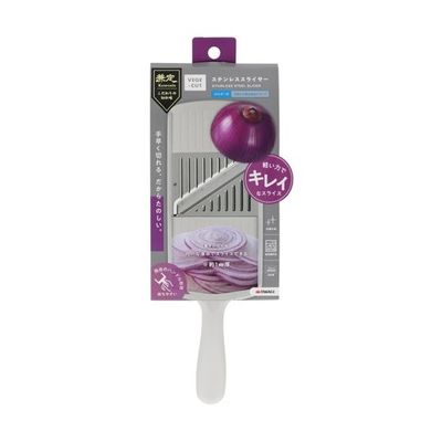 高儀 VEGEーCUT ステンレススライサー ホルダー付 4005914 1個 65-3353-47（直送品）