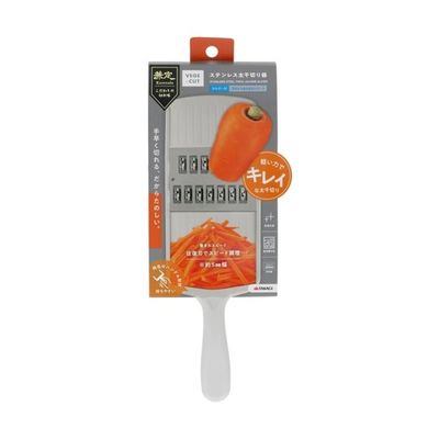 高儀 VEGEーCUT ステンレス太千切りスライサー ホルダー付 4005917 1個 65-3353-50（直送品）