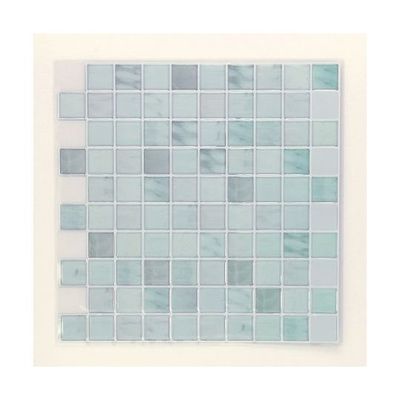 エス・ティー・イー タイルステッカー モザイクタイル スクエアストーン 2セット入 ITL002 1セット(2セット) 64-5078-37（直送品）