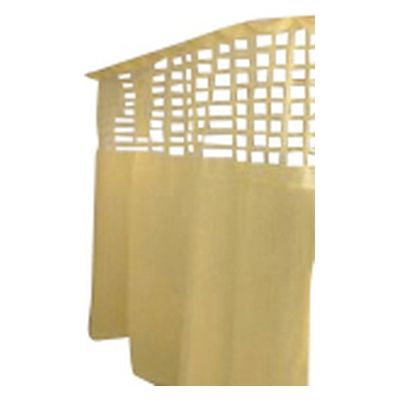 リリー ディスポ防炎カーテンイージーメッシュ 24978800 11350(クリームイエロー) 1枚（直送品）