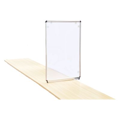 不二ライトメタル 飛沫ガード(クランプ)シルバー 24977305 3FL-CLAMP-S60(3マイイリ) 1組(3枚)（直送品）