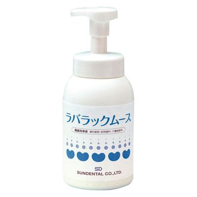 【入れ歯洗浄剤】 ザイコアインターナショナルインク ラバラックムース(ポンプ式ボトル)23754201 600ML 1個（直送品）