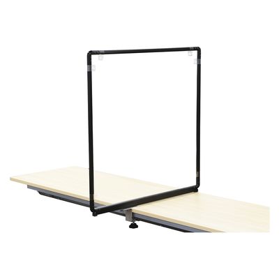 不二ライトメタル 飛沫ガード(クランプ)ブラック 24977306 FL-CLAMP-B45 1枚（直送品）