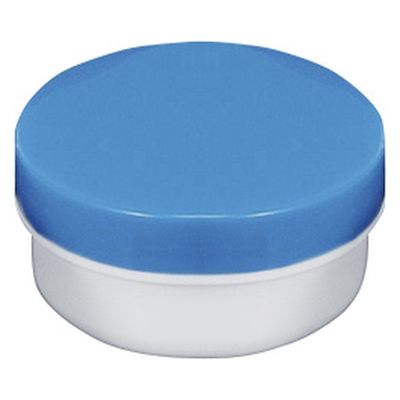 馬野化学容器 UG軟膏壷 24810204 蓋:青 3-55(58ML)100イリ 1箱(100入)（直送品）