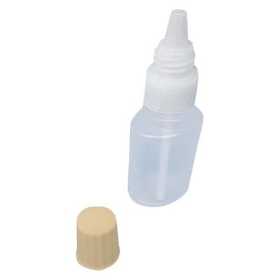 サンケミカル 噴霧容器（滅菌済）24810301本体:透明（原色）キャップ:クリーム 30CC 30mL 点鼻容器（100ポンイリ） 1箱（100入）（直送品）