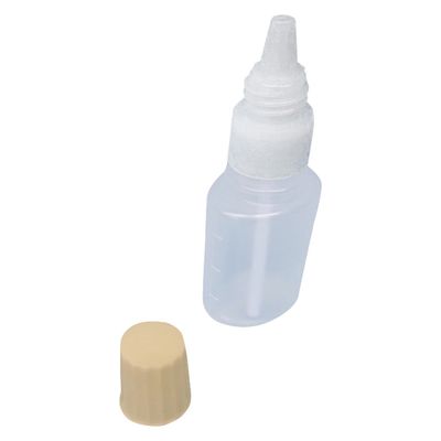 サンケミカル 噴霧容器（滅菌済）24810300本体:透明（原色）キャップ:クリーム 15CC 15mL 点鼻容器（100ポンイリ） 1箱（100入）（直送品）