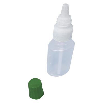 サンケミカル 噴霧容器（滅菌済） 24810300 本体:透明（原色）キャップ:緑 15CC 15mL 点鼻容器（100ポンイリ） 1箱（100入）（直送品）