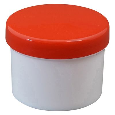 浅井商事 プラ壷 24810003 赤 30ML(100コイリ) 1箱(100入)（直送品）