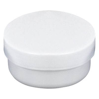 馬野化学容器 UG軟膏壷 24810204 蓋:白 3-55(58ML)100イリ 1箱(100入)（直送品）