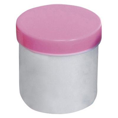 馬野化学容器 UG軟膏壷 25365900 蓋:ピンク 3-56(125ML)50イリ 1箱(50入)（直送品）