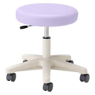 マツヨシ ナースチェア(背なし) 背なし 25256601 ラベンダー MY-N3245R 1台（直送品）