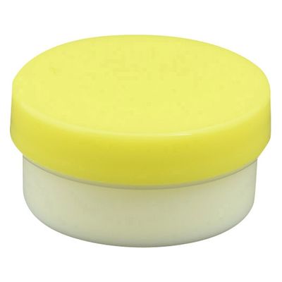 浅井商事 プラ壷 24810001 黄 10ML(100コイリ) 1箱(100入)（直送品）