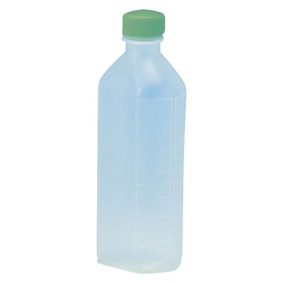 サンケミカル サンケミ 1型投薬瓶 200mL 凸凹目盛り 25282604 キャップ色：緑 10005（200CC）100ホン 1箱（100入）（直送品）
