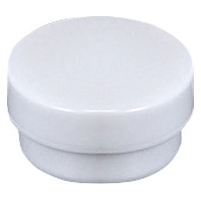 馬野化学容器 UG軟膏壷 24810201 蓋:白 3-52(12ML)100イリ 1箱(100入)（直送品）