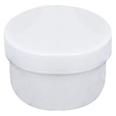 馬野化学容器 UG軟膏壷 25365800 蓋:白 3-58(80ML)75イリ 1箱(75入)（直送品）