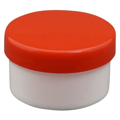 浅井商事 プラ壷 24810002 赤 20ML(100コイリ) 1箱(100入)（直送品）