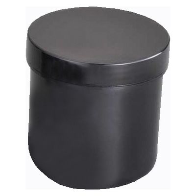 馬野化学容器 UG軟膏壷(オールブラック) 24810105 3-56(125ML)50イリ 1箱(50入)（直送品）