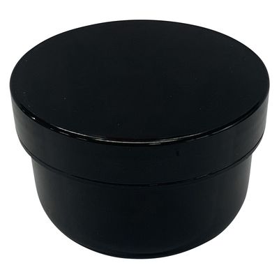 馬野化学容器 UG軟膏壷(オールブラック) 24810106 3-58(80ML)75イリ 1箱(75入)（直送品）