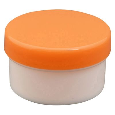 浅井商事 プラ壷 24810002 オレンジ 20ML(100コイリ) 1箱(100入)（直送品）