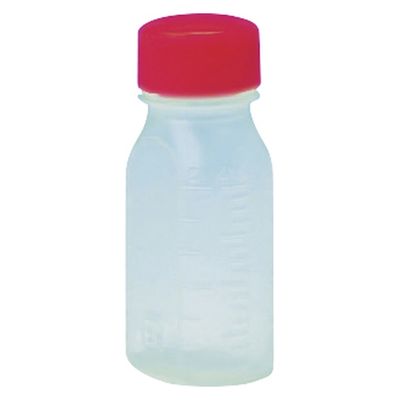 サンケミカル サンケミ 1型投薬瓶 30mL 凸凹目盛り 25282600 キャップ色：赤 10001（30CC）200ホン 1箱（200入）（直送品）
